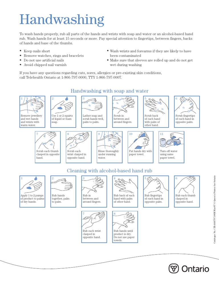 Handwashing | PDF