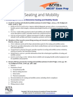 16 OT Wheelchair AOTA Exam Prep