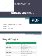 Ujian Praktik Sunan Ampel - : Nama: Fannisa Nur Az-Zahra No - Ab: 15 Kelas: 12 IPA 2