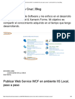 Publicar Web Service WCF en Ambiente IIS Local, Paso A Paso - Luis David de La Cruz - Blog
