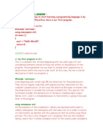 Structure of A C++ Program:-: Output