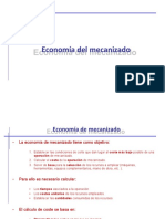 Economia Del Mecanizado