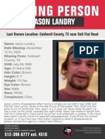 Jason Landry Flyer 1-28