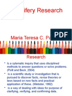 Midwifery Research: Maria Teresa C. Padilla