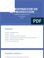 Administracion de La Producccion