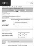 FO-AB-21. Acta de Iniciación