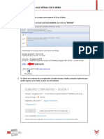 BURSEN Manual de Acceso Aula Virtual Cisco WebEx