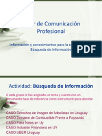 COMUNICACION PORFESIONAL 2019 Actividad Busqueda de Informacion v01