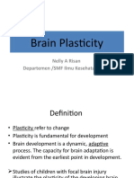 Brain Plasticity: Nelly A Risan Departemen /SMF Ilmu Kesehatan Anak