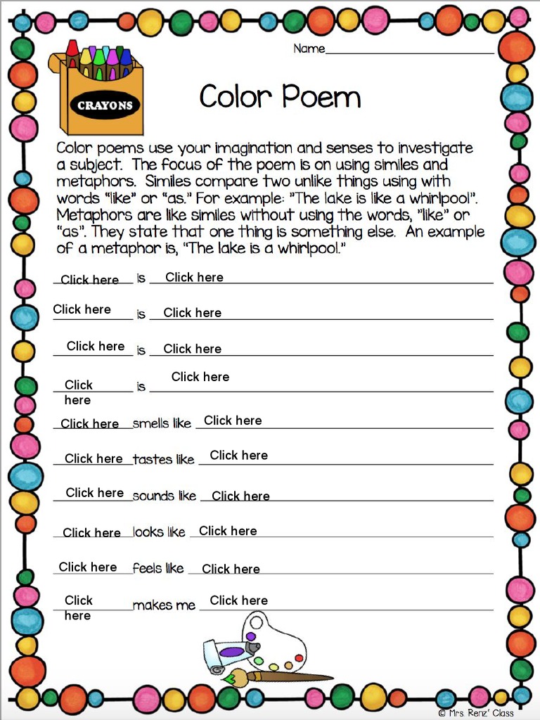 Edited - Color Poem | PDF | Social Science | Self-Improvement