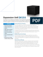 Synology DX1215 Data Sheet Enu