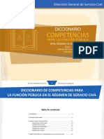 Diccionario de Competencias DGSC