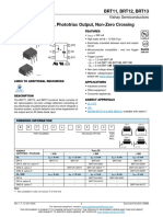 BRT11, BRT12, BRT13 Optocoupler, Phototriac Output, Non-Zero Crossing