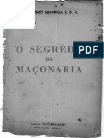 O Segredo Da Maconaria