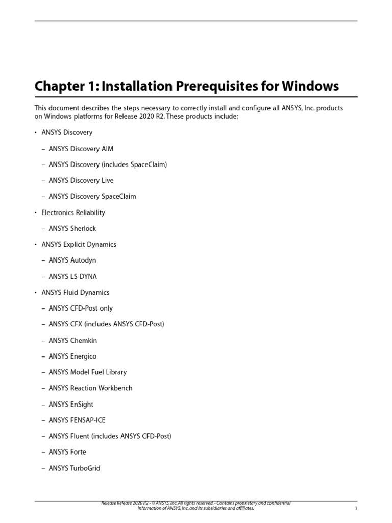 Chapter 1: Installation Prerequisites For Windows – VJTUMA