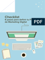 Checklist Estrategia Marketing