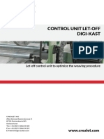 Control Unit Let-Off Digi-Kast
