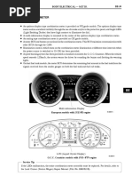 Combination Meter 1. General