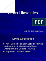 Cinco Liberdades dos Animais