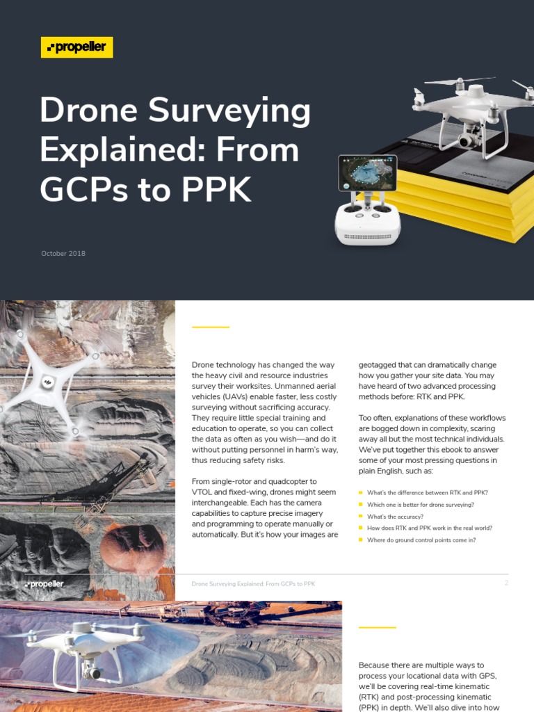 PPK vs RTK in Drone Surveying | PDF | Surveying | Global Positioning System