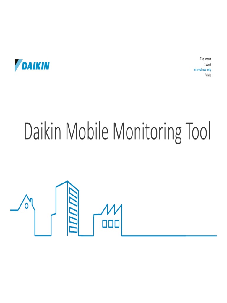 Daikin Mobile Monitoring Tool Training | PDF | Ios | Mobile App