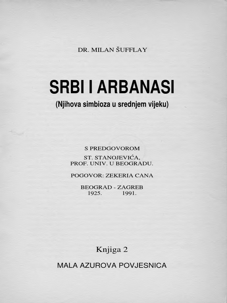 Sufflay Srbi I Arbanasix