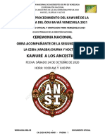 ANSI Venezuela Ceremonia Previa Kaure Ancestros N 002