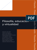 Filosofía Educación y Virtualidad