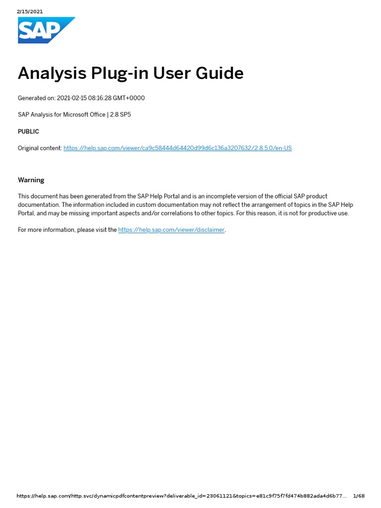 Analysis Plug-In User Guide | PDF | Command Line Interface | Variable  (Computer Science)