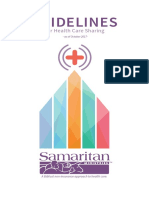 Samaritan Ministries Health Sharing Network Guidelines