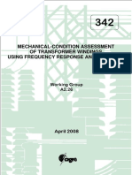 342 - Mechanical Condition Assessment of Transformer Windings Using FRA