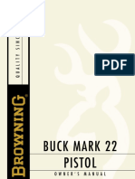 Buck Mark 22 Pistol: Owner'S Manual