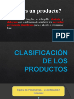 Clasificación de Los Productos