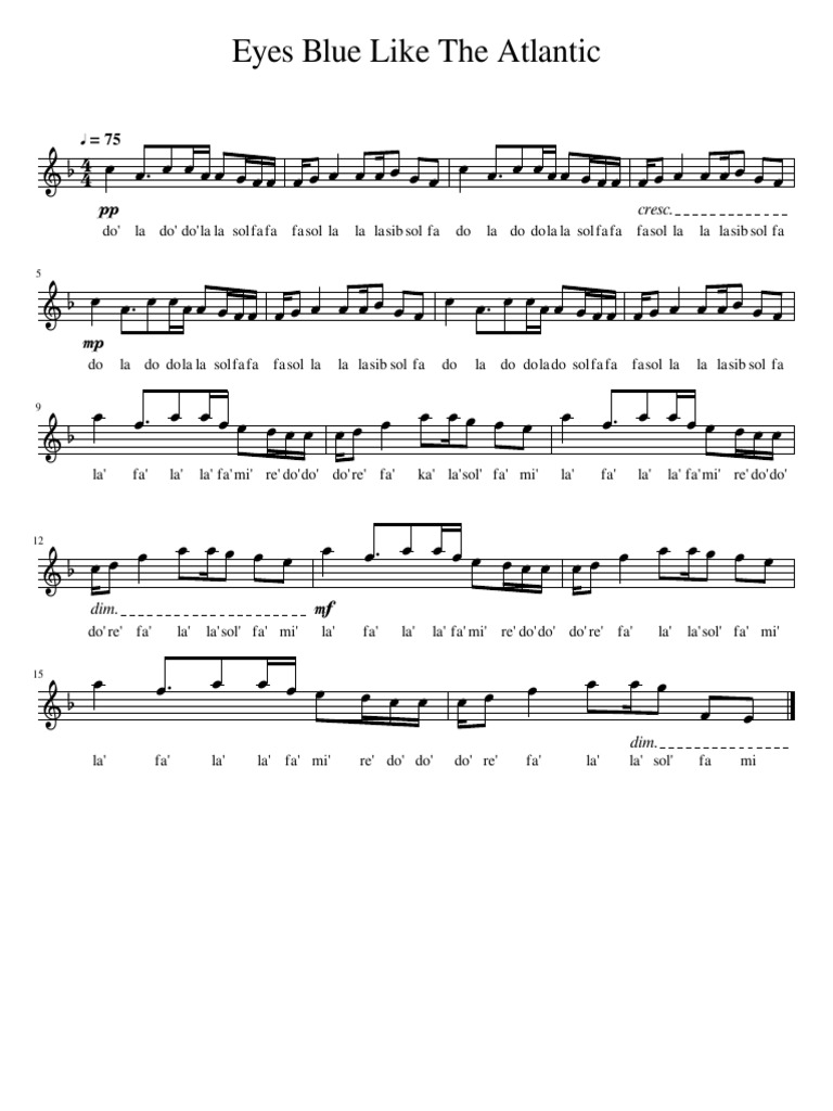 Eyes Blue Like The Atlantic PDF