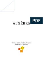 Biologie-Maroc.com - Cours Algèbre Bcg Et Mip s1