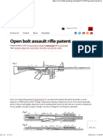 Open Bolt Assault Rifle Patent