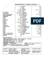 ملزمة شرح الوحدة الثالثة من منهج Moveahead Plus فى اللغة الانجليزية (مستوى رفيع) للصف الاول الث