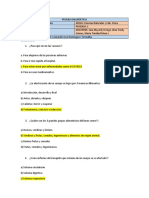 Prueba Diagnóstico Habitos Saludables