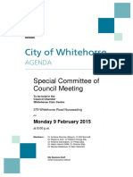 Special Committee Meeting Agenda 9 February 2015