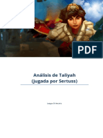 Consejos para Taliyah - analisis de Sertuss
