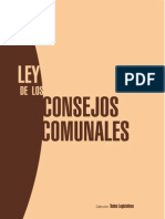 Ley de Consejos Comunales