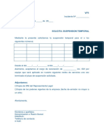 Anexo 71 Solicitud de Suspensión Temporal