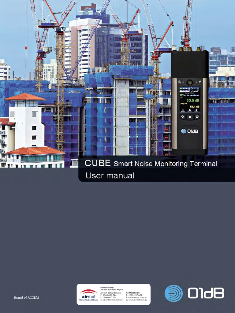 MANUAL CUBE 01dB | PDF | Wi Fi | Computer Network