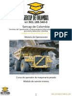 Modulo de Operaciones - Camion Minero