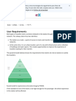 User Requirements - 2.1 Journey