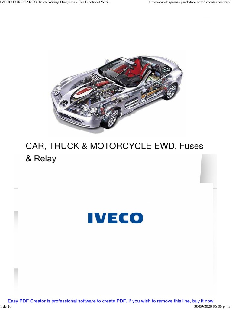 Car Electrical Wiring Diagram | PDF | Headlamp | Switch