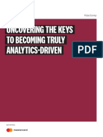 Uncovering The Keys To Becoming Truly Analytics-Driven: Pulse Survey