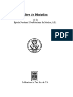 Libro de Disciplina. de La Iglesia Nacional Presbiteriana de Mexico, A.R. 1eiei5. Publicaciones El Faro SA de C.V. Elfara