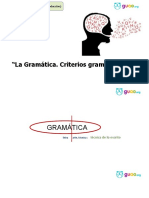 Criterios Gramaticales