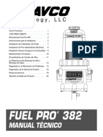 Fuel Pro 382 Manual Técino